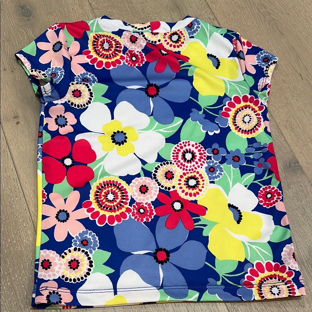 Gymboree Floral Rash Guard & Ruffle Bottom - Picture 7 of 12